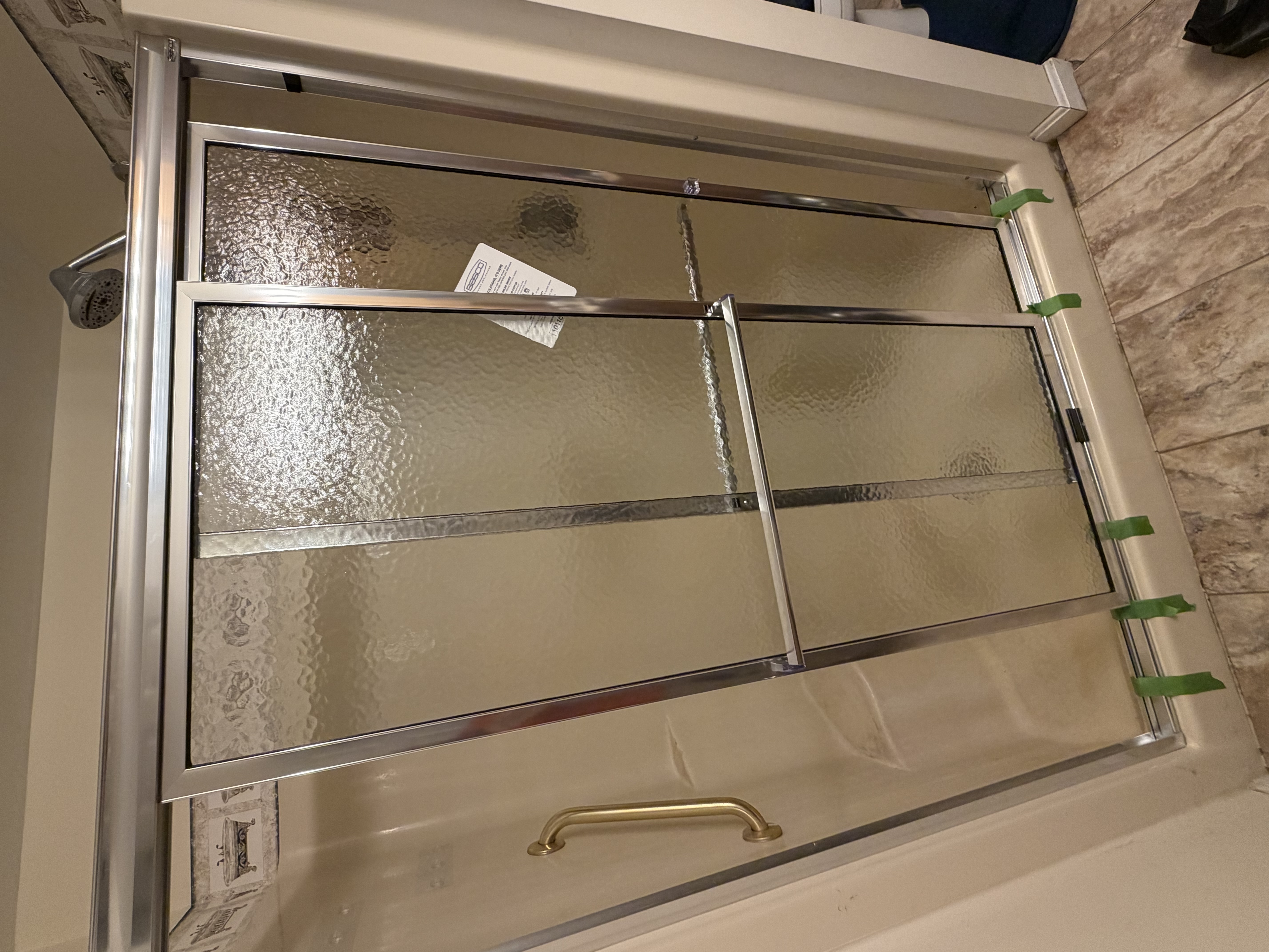 Shower door installation NH handyman