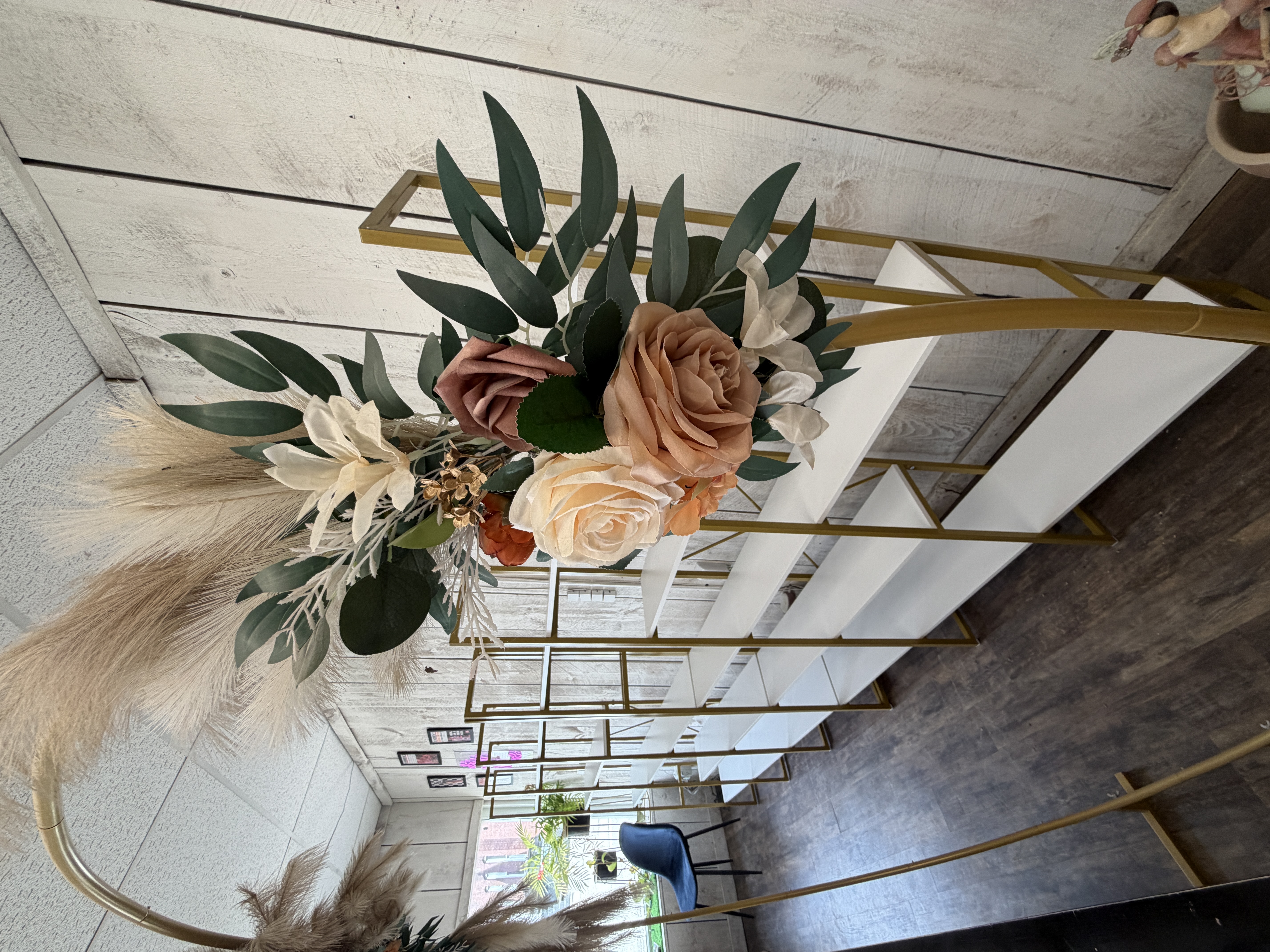 Commercial retail shiplap wall installation NH handyman